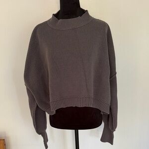 Free people Gray Women's Sweater